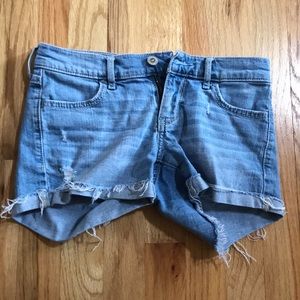 Hollister jean shorts